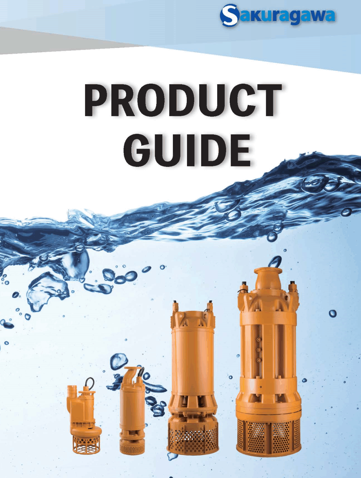 UCF series (Cast iron) Diffuser Submersible Dewatering Pumps - 櫻川ポンプ製作所 ...