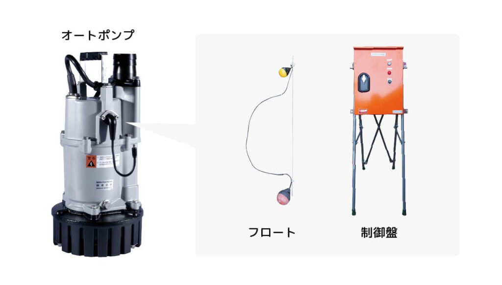 オートポンプに水位制御機能が入ってる